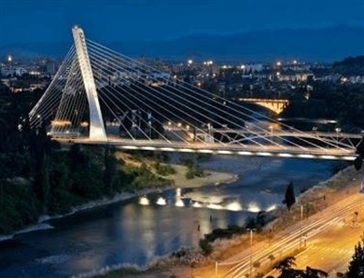 Millennium Bridge | Podgorica, Montenegro | Travel BL