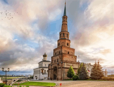 Soyembika Tower | Kazan, Russia | Travel BL