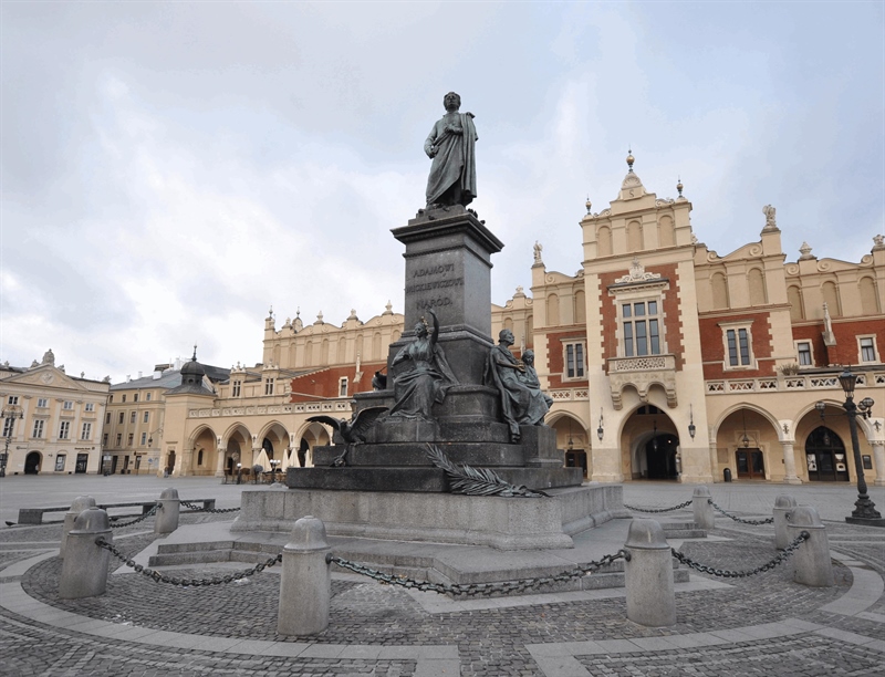 Stroll around the Adam Mickiewicz Monument, Krakow | Krakow, Poland | Travel BL