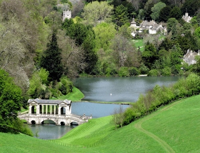 Stroll around the Prior Park Landscape Garden | Bath, England,UK | Travel BL