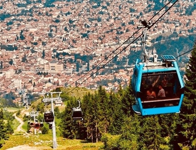 Take the cable car to the Trebevic Hill | Sarajevo, Bosnia and Herzegovina | Travel BL
