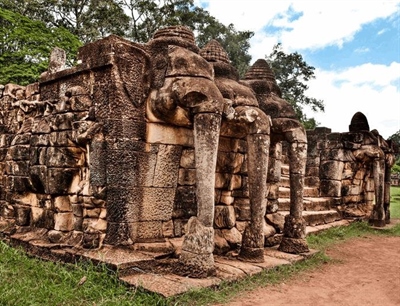 Terrace of the Elephants | Krong Siem Reap, Cambodia | Travel BL