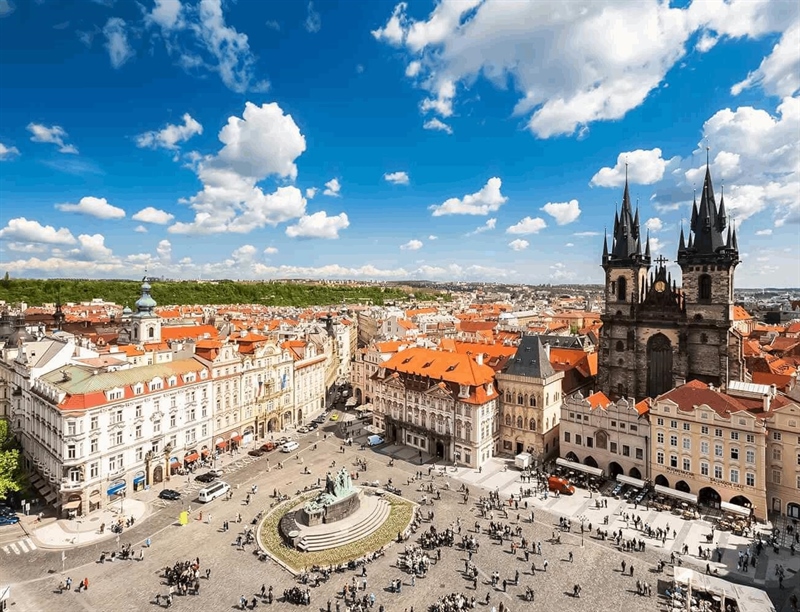 Walk along the Old Town Square | Prague, Czech Republic | Travel BL