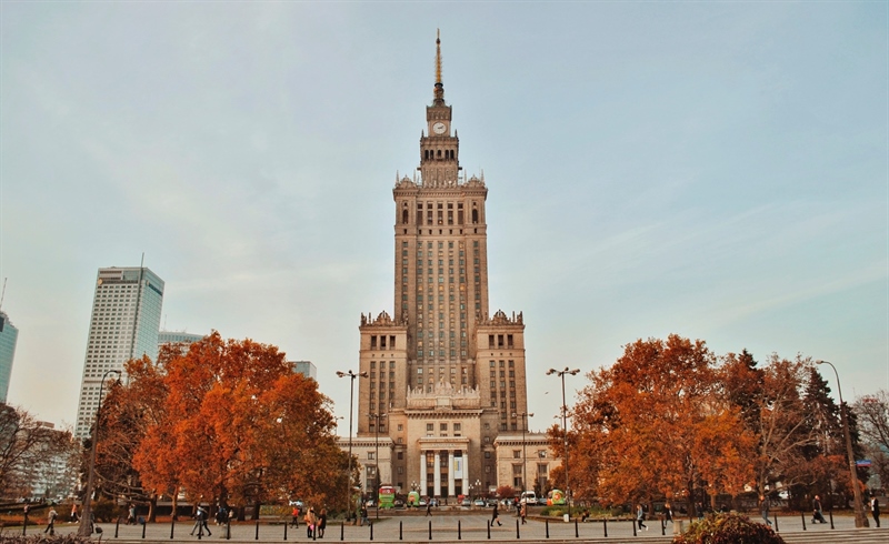 Watch the view on the top of Palace of Culture and Science | Warsaw, Poland | Travel BL